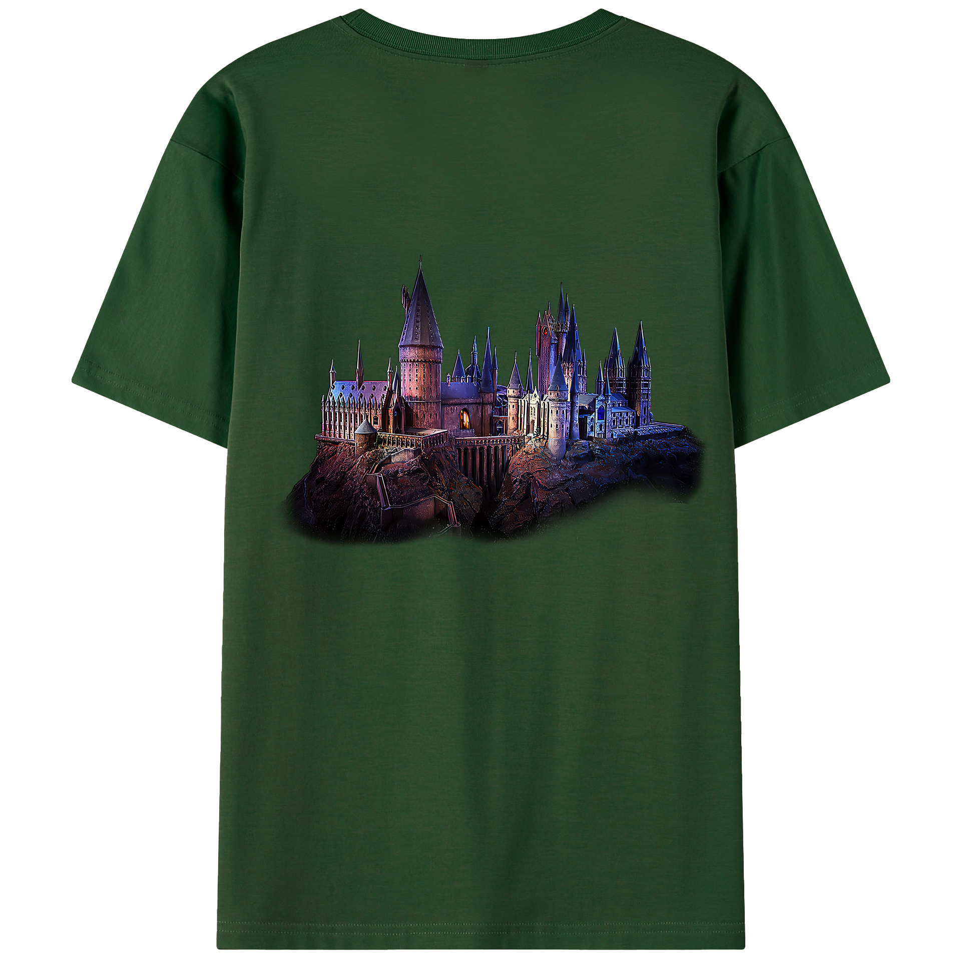 （画像用） Harry Potter ハリー・ポッターシリーズ 綿100％半袖Tシャツ（背面プリント）